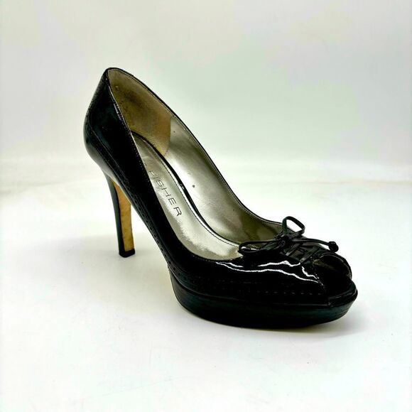 Marc Fisher Peep Toe Platform Pump - Picture 1 of 8